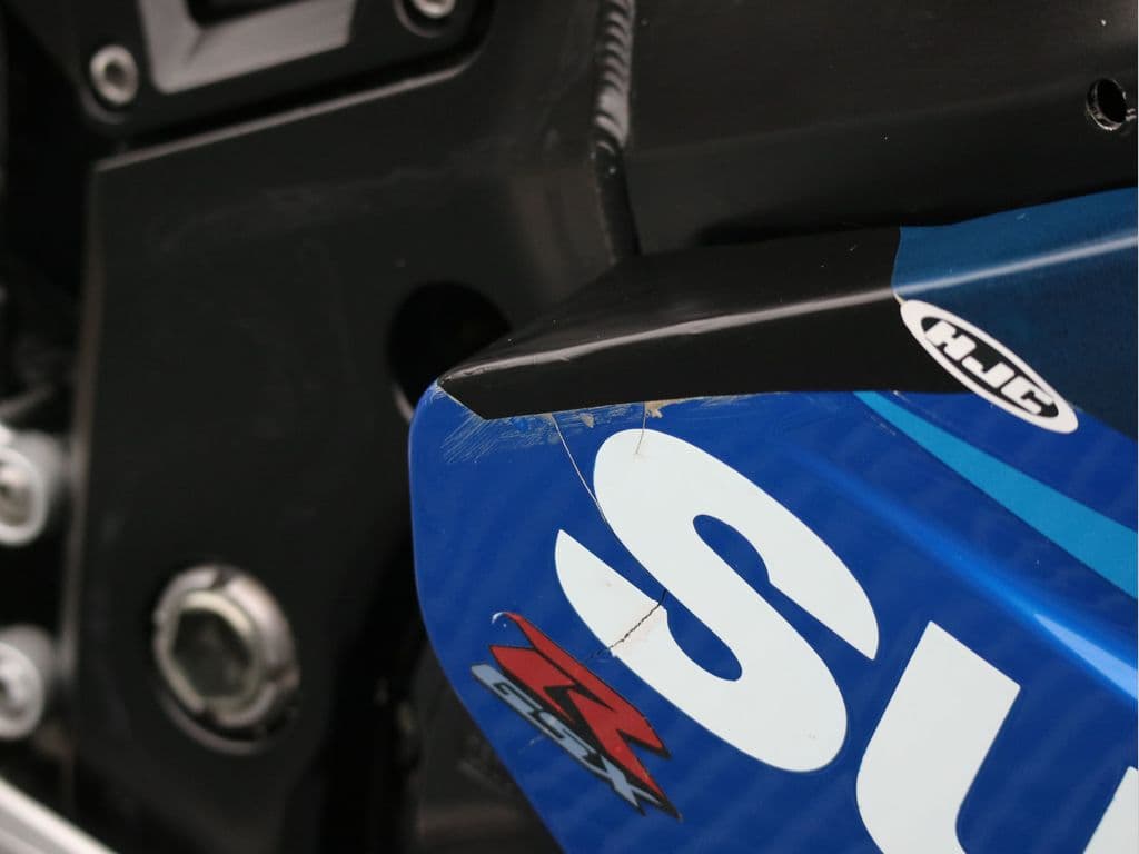 Suzuki GSX-R 600 A2 op kenteken foto 14