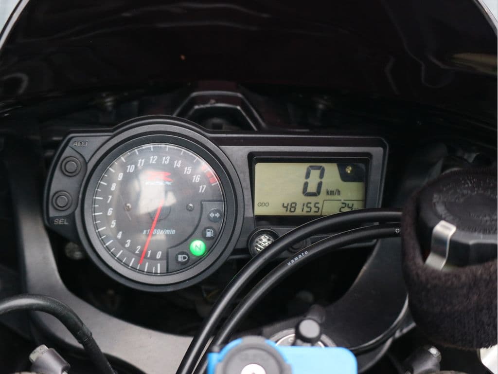 Suzuki GSX-R 600 A2 op kenteken foto 15
